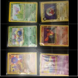 Vintage Pokémon cards